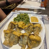 Mo Mo - really good  at Vegan Mount in Barcelona