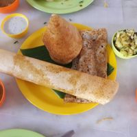 Dosa platter at The Green House in Ahmedabad