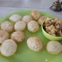 Pani puri at The Green House in Ahmedabad