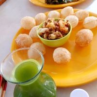Gol Gappa (Pani Puri) at The Green House in Ahmedabad