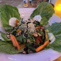 Vegan salad! Was kinda nice!  at Santas Iguanas in Sayulita