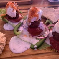 Falafel   at Santas Iguanas in Sayulita