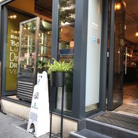 Outside  at Ezim Cafe in Frankfurt