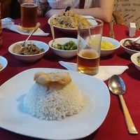 Awesome koththu rotti and rice curry. Very nice people and several vegan and vegetarian options. at Wijesiri Family Restaurant in Sigiriya