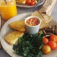 Vegetarian breakfast made vegan 😋 😁 at Brunch Club in Funchal