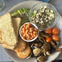 Veggie Brunch in vegan version  at Brunch Club in Funchal