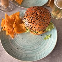 Vegan Hamburger  at Brunch Club in Funchal