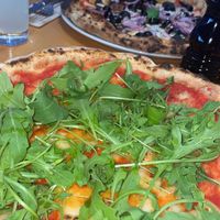 Pizza with rocket and vegan Mozarella  at Pizzeria Lume in Funchal