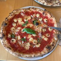 marinara with vegan cheese   at Pizzeria Lume in Funchal