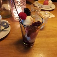 Sorbet ice cream at De Koffiepot in Midsland