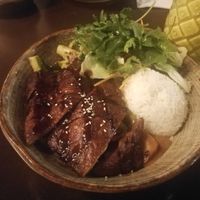 vegan duck and mango lassi at Vegang - P-Berg in Berlin