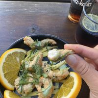 Shrimp with wasabi  at Vegang - P-Berg in Berlin