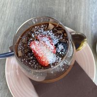 Chocolate mousse at Sisters Coffee Shop And Kitchen in Tenerife