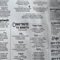 Menú   at Sisters Coffee Shop And Kitchen in Tenerife