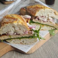 Tofu baguette at Sisters Coffee Shop And Kitchen in Tenerife