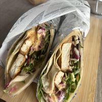 Tofu sandwich but in a wrap  at Sisters Coffee Shop And Kitchen in Tenerife