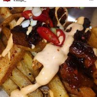 Salt and pepper rib fries at V-EDGE in Middlesbrough