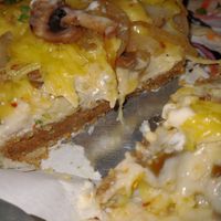 Attempting to demystify the vegan parmo #Veganuary at V-EDGE in Middlesbrough