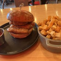 Sausage sandwich   at V-EDGE in Middlesbrough