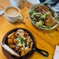 Breakfast  at The Hub Cafe in Lincoln