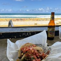 Impossible tacos   at Boardrider's in Luquillo