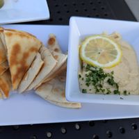 Hummus appetizer at Boardrider's in Luquillo