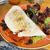 Vegan tapioka at Zenith Brunch & Cocktails in Barcelona