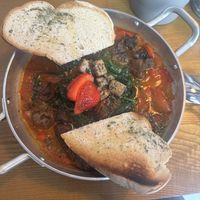 Vegan shakshuka   at Zenith Brunch & Cocktails in Barcelona