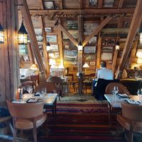 Main dining area at La Muña in Zurich