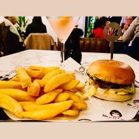 Best vegan burger at Monty's Burger Bar in Bicester