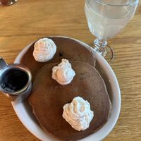 Gingerbread pancakes   at Sunlight Cafe in Seattle