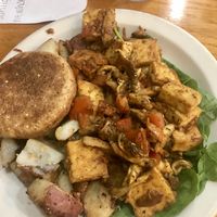 Vegan McKenna breakfast  at Sunlight Cafe in Seattle