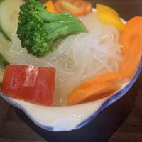 Rice noodles in lemon vinegar   at Kimbap & Sushi in Kelowna