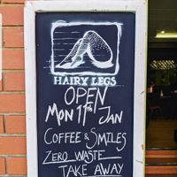 Ethical business ethos at Hairy Legs in Sandy Bay