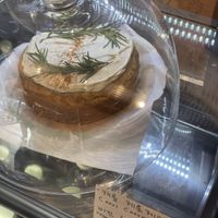 Carrot tart, vegan & gluten-free   at Sunshine Parlour in Seoul