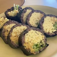 Just egg promotion hummus roll. Plain...  at Sunshine Parlour in Seoul