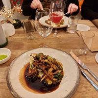 Main dish at Restaurant Nolla in Helsinki