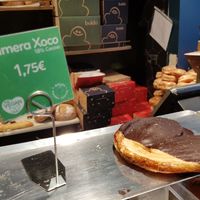 Chocolate palmiere is vegan!! at Boldú - Europa in Barcelona