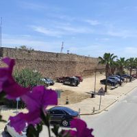 View from the terrace at Petek Pastahanesi in Famagusta