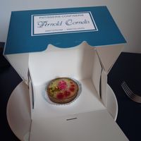 Lemon tart at Banketbakkerij Arnold Cornelis in Amsterdam