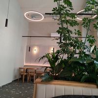 Modern indoors at Dhaba Beas in Hradec Kralove