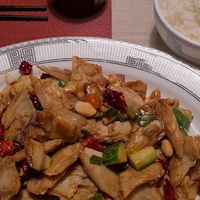 Chicken gong bao Art at Zen Noodle in Darmstadt