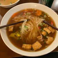 Veggie pho at Hello Pho in Puyallup