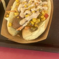 Plant based slaw dog- Feb 2023 version  at Walt Disney World - Casey's Corner in Lake Buena Vista