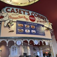 Menu  at Walt Disney World - Casey's Corner in Lake Buena Vista