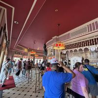 pickup counter   at Walt Disney World - Casey's Corner in Lake Buena Vista