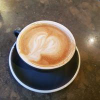 Oat Flat White at STORA Bageriet  in Stockholm