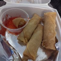 Veggie spring rolls at Thai Rama9 and Sushi in Redington Shores