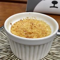 Vegan crème brûlée   at Vegan Resort 啼岸 in Taipei