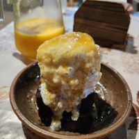 brownie with passionfruit icecream at Sabor da Serra in Lencois